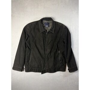 Faconnable Albert Goldberg Corduroy Men's L Black Jacket See  Pics For Flaws